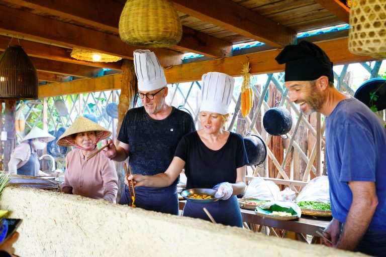 Hands-on cooking class with local chefs