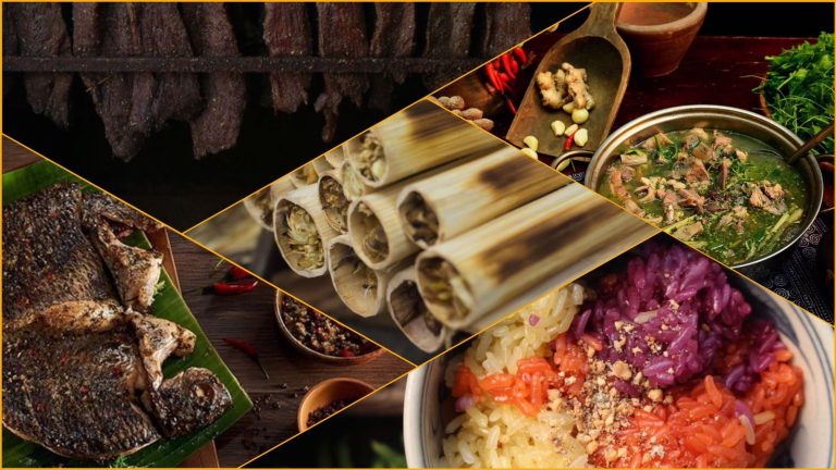 Northern highland specialties: bamboo-tube rice and grilled fish - Rose Travel